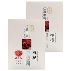 仁濟中藥 枸杞，無燻硫，無染色，無防腐, 200g, 2盒