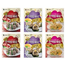 맛있는풍경 프리미엄 주먹밥 재료 한우 + 날치알 + 홍게 세트, 72g, 2세트