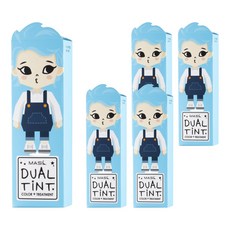 마실 듀얼틴트 컬러 헤어 트리트먼트, 1호스카이민트, 5개