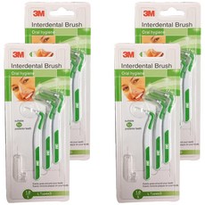 쓰리엠 L형 치간칫솔 S 1.0mm, 3개입, 12개