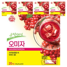 오뚜기 오미자차, 18g, 100개