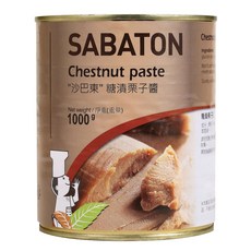 SABATON 糖漬栗子醬, 1kg, 1罐