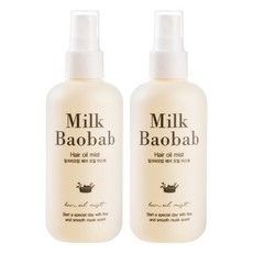 밀크바오밥 헤어 오일 미스트, 120ml, 2개