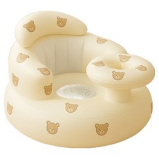 Vanibaby 嬰兒充氣學坐椅 寶寶沙發 碗拖型, 小熊