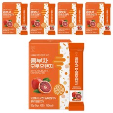 Day& 康普茶隨身包 紅肉柳橙, 5g, 10條, 5盒