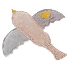 DoggyMan 多格漫 犬用牛革互動潔齒玩具, 顏色隨機, 1個