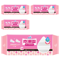Farcent 克潮靈 集水袋除濕盒 玫瑰香, 4盒