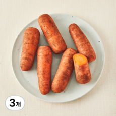 못생겨도 맛있는 친환경 당근, 1kg, 3개, 1개입