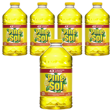 Pinesol大容量多用途清潔劑檸檬, 5個, 2.95L