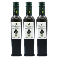 솔레르로메로 유기농 엑스트라버진 올리브오일, 250ml, 3개