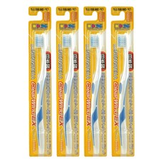 Dent-Inn 巧適潔淨牙刷 軟毛 顏色隨機, 1入, 4支