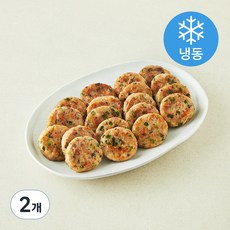 하늘푸드 부추해물완자 (냉동), 1kg, 2개
