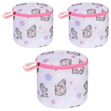 理享家 洗衣機專用衣物網袋/內衣袋 17x15 cm, 3個, 白色