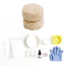 Happy Happy Chu 12粒弱酸性洗髮皂DIY套組, 混色