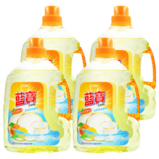 藍寶 柑橙香洗碗精, 3kg, 4瓶