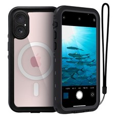 위크나인 휴대폰 방수 노샘 케이스, 아이폰16, 1개