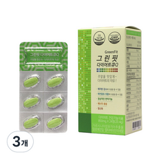 닥터피플 그린핏 다이어트큐, 3개, 20.4g