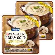 오뚜기 프레스코 양송이 크림스프, 180g, 2개