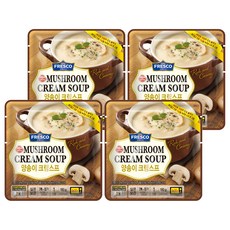 오뚜기 프레스코 양송이 크림스프, 180g, 4개
