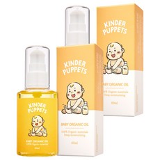 嬰兒護膚油, 60ml, 2個