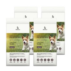 Bremen 雙層寵物紙巾拾便袋 30入, 單色, 4盒