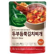 비비고 두부듬뿍 김치찌개, 460g, 1개