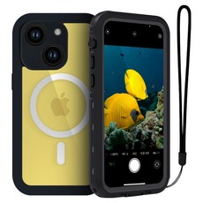 위크나인 휴대폰 방수 노샘 케이스, 아이폰14, 1개