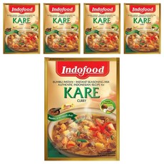 Indofood Bumbu Kare 調理醬 印尼咖哩, 45g, 5包