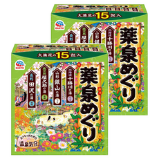 바스로망 온천기행 약천 입욕제 4계절향, 30g, 30개