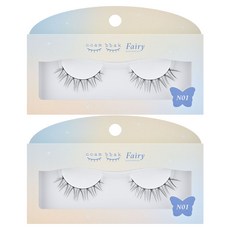 ccam bbak 仙女束感假睫毛, 2個, N01