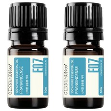 시나몬이오 아로마 에센셜 오일, 프랑킨센스, 10ml, 2개