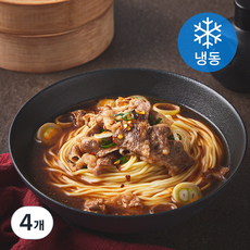 티엔미미 홍소우육탕면 밀키트 250g (냉동), 4개