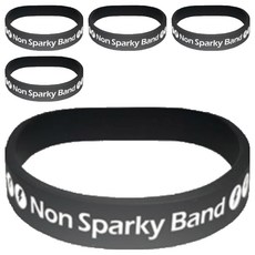 Nonsparky 防靜電手環 黑色 L, 5個