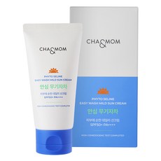 차앤맘 유아용 피토세린 이지워시 마일드 선크림 SPF50+ PA PA++++, 1개, 60ml