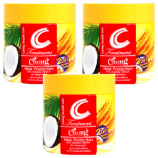 開雲椰子磨頭髮護理, 100ml, 3個