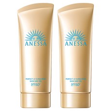 아넷사 퍼펙트 UV 선스크린 스킨케어 젤 N SPF50+ PA++++, 90g, 2개