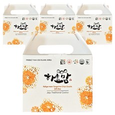 하효맘 감귤칩과즐 미니선물세트, 120g, 4개