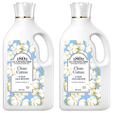 1802 LE CHATELARD 高濃縮纖維柔軟精 潔淨棉花香 正裝, 2個, 4L