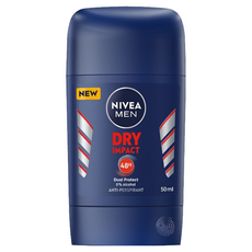 Nivea 妮維雅 男士止汗爽身乳膏 乾適活力 50ml, 1瓶