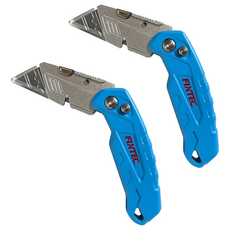 FIXTEC 可折疊式多用途可替換刀片美工刀 19mm FHUC0004, 2個