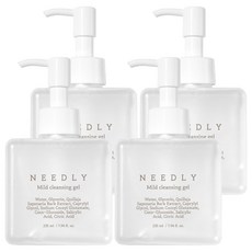NEEDLY 溫和洗面凝膠, 235ml, 4個