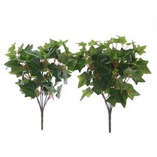 Dawoo F&G 人造常春藤葉叢 2入, 混合色, 1個