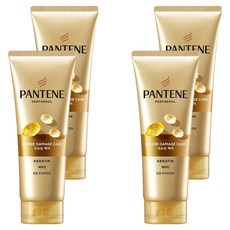 팬틴 극손상 케어 집중 트리트먼트, 220ml, 4개