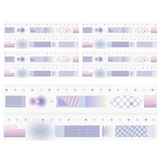 CARD LOVER 信的戀人 心動語焉不詳PET膠帶 30mm x 3m, 沉默島嶼, 10捲