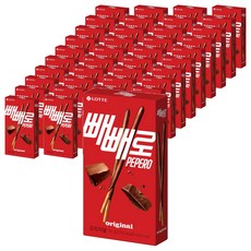 LOTTE 樂天 PEPERO巧克力棒, 40盒, 54g