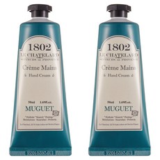 1802 LE CHATELARD 護手霜 鈴蘭, 50ml, 2個