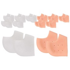 씨로이 발 뒤꿈치 보호패드 흰색2p+살색2p, 6세트