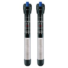 Rora Pet 觀賞魚玻璃加熱器 50w BT-801, 2個