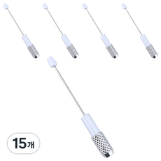 미소로운 DIY 연필깍지, 화이트, 15개