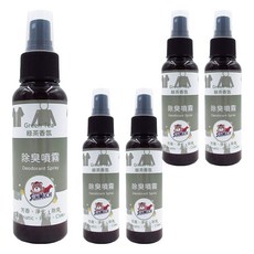 SUNMUCH 熊潔淨 除臭噴霧 清新茶香, 100ml, 5瓶